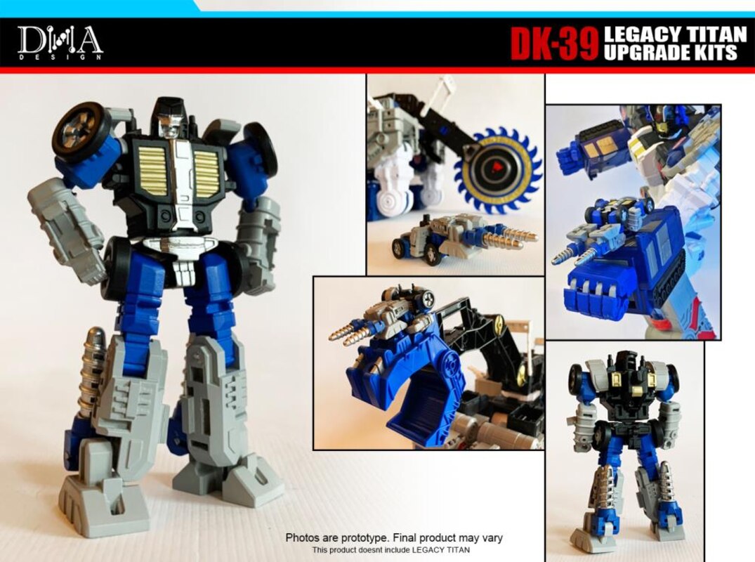 DNA Design DK-39 Transformers Legacy Metroplex Titan Class